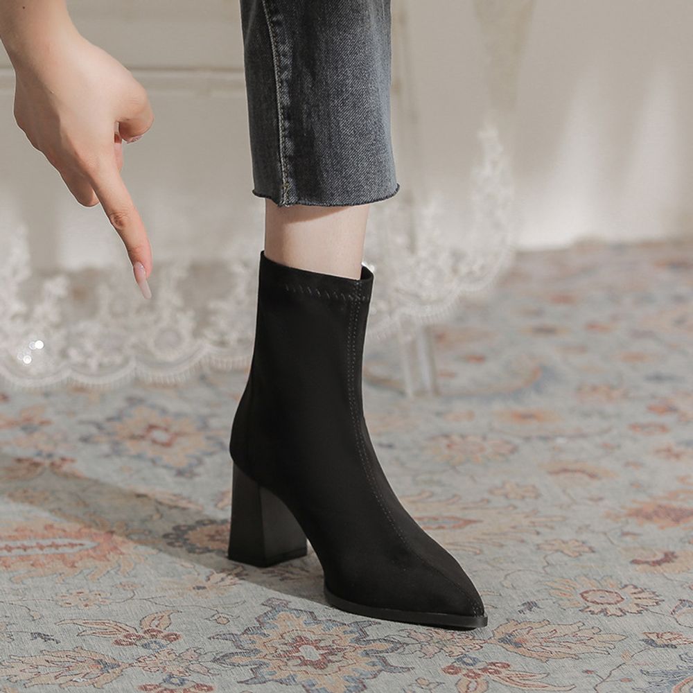 Ankle  heel boots