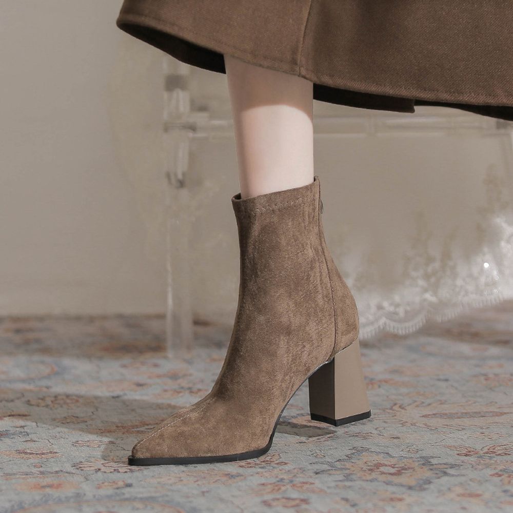 Ankle  heel boots