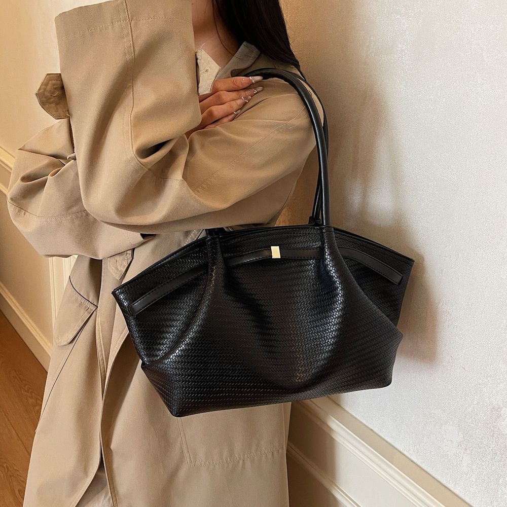 Waxed Leather Tote Bag