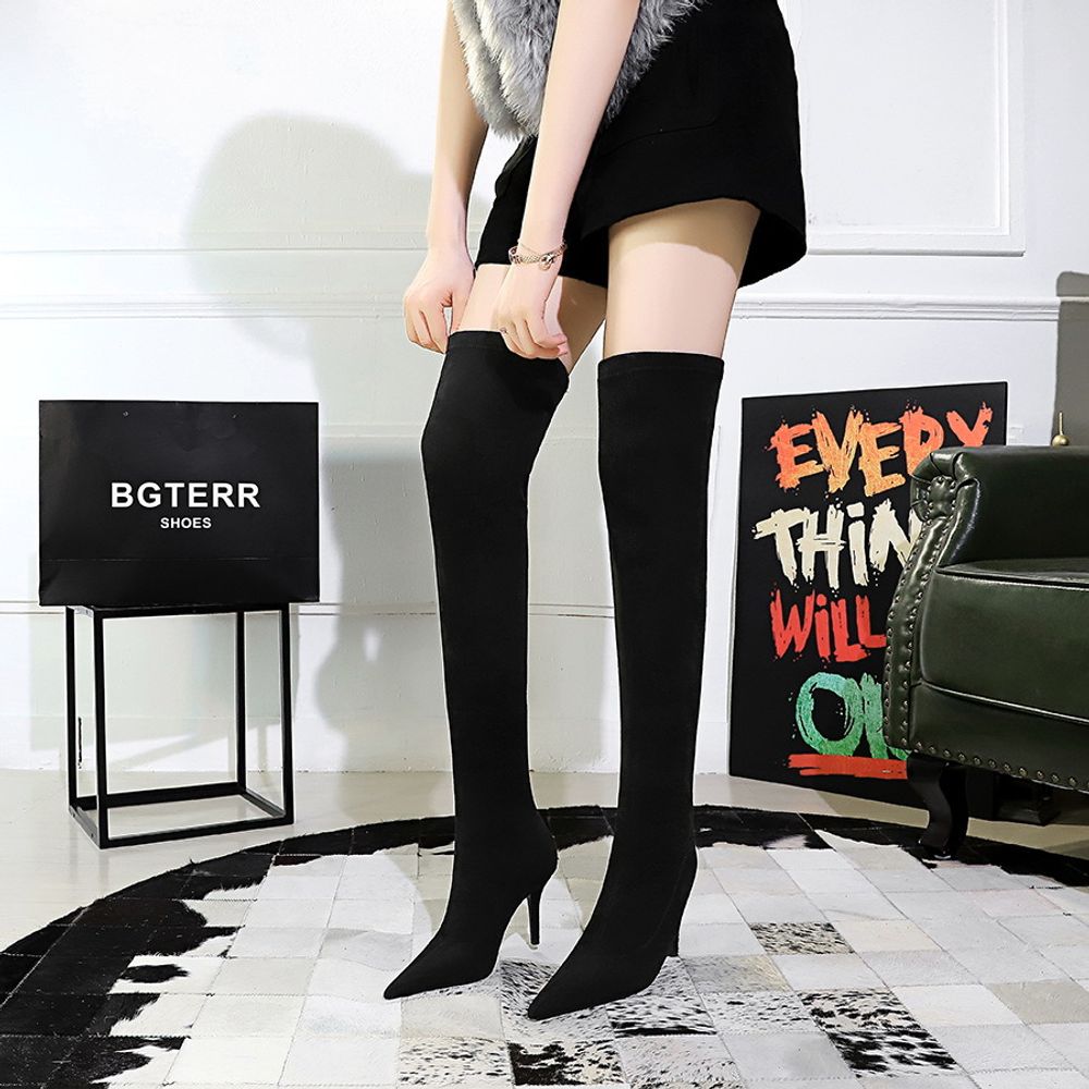 knee-high boots