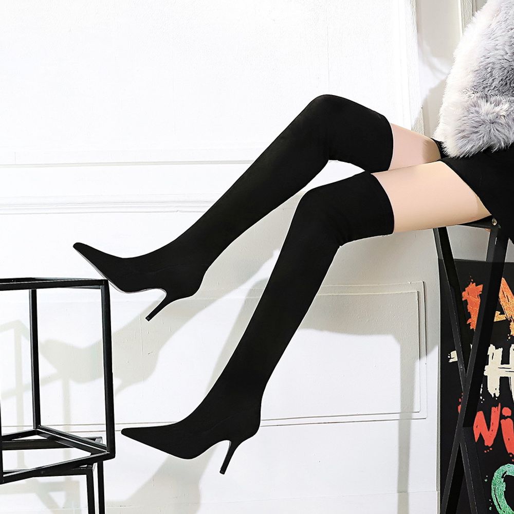 knee-high boots