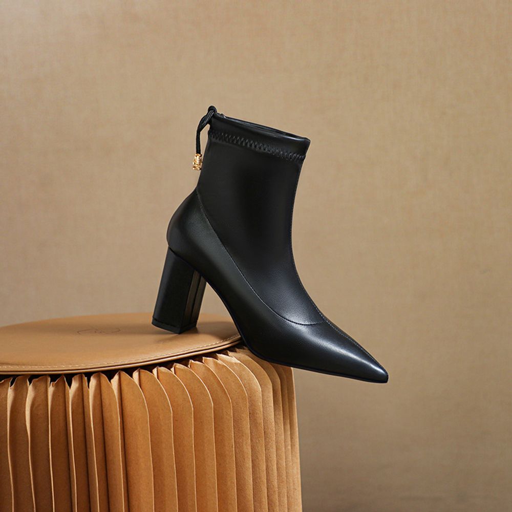 Pointed Ankle Boots