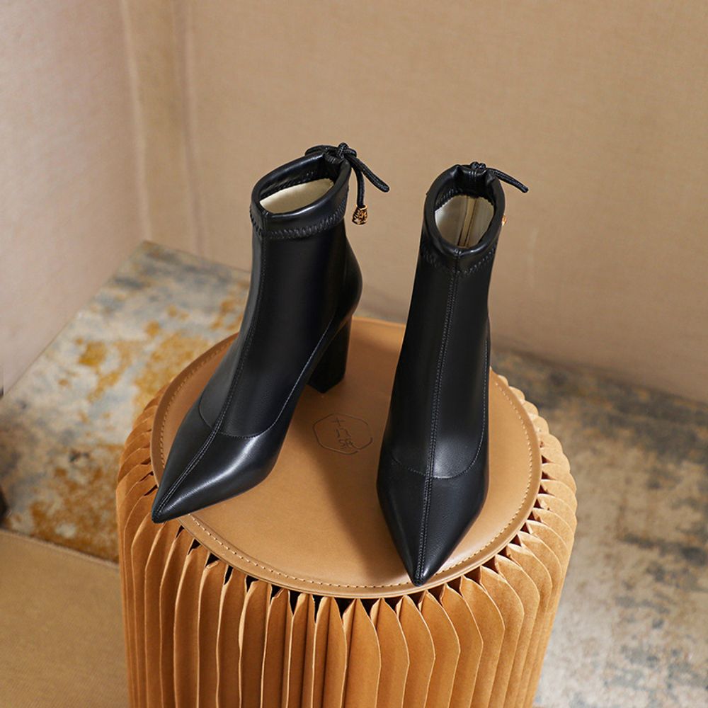 Pointed Ankle Boots