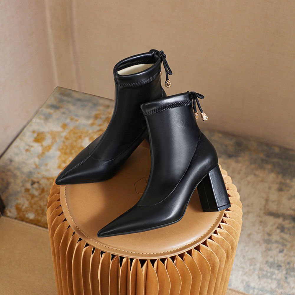 Pointed Ankle Boots