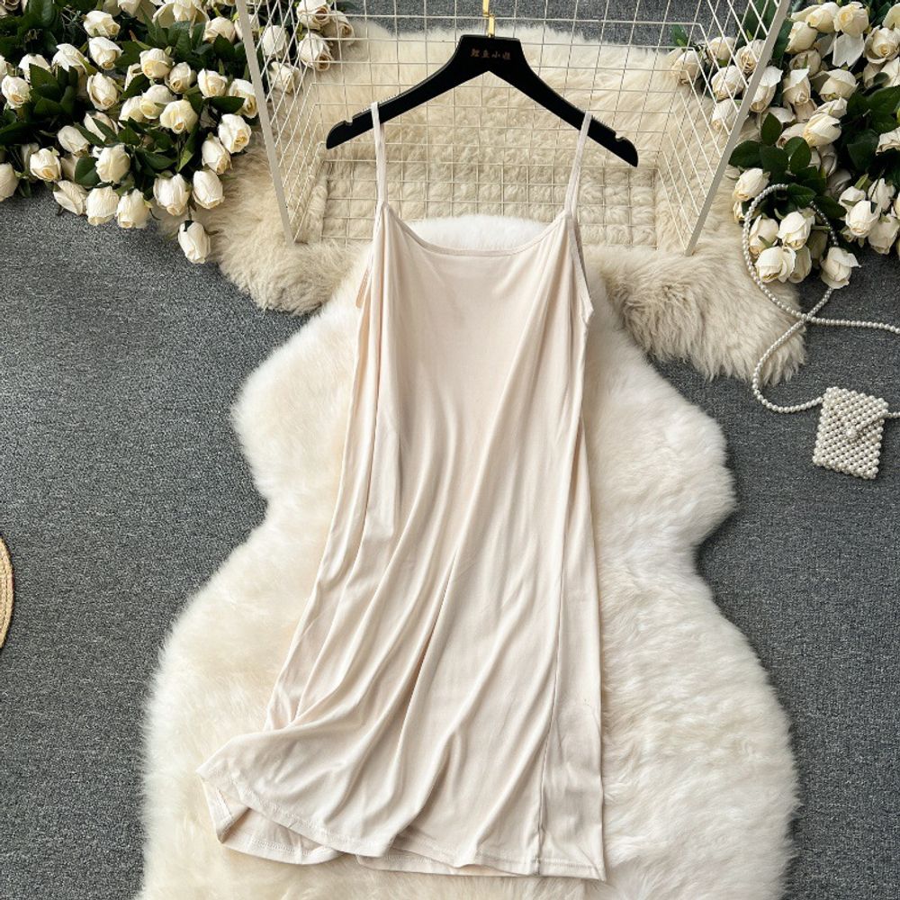 Hollow-out knitted maxi dress