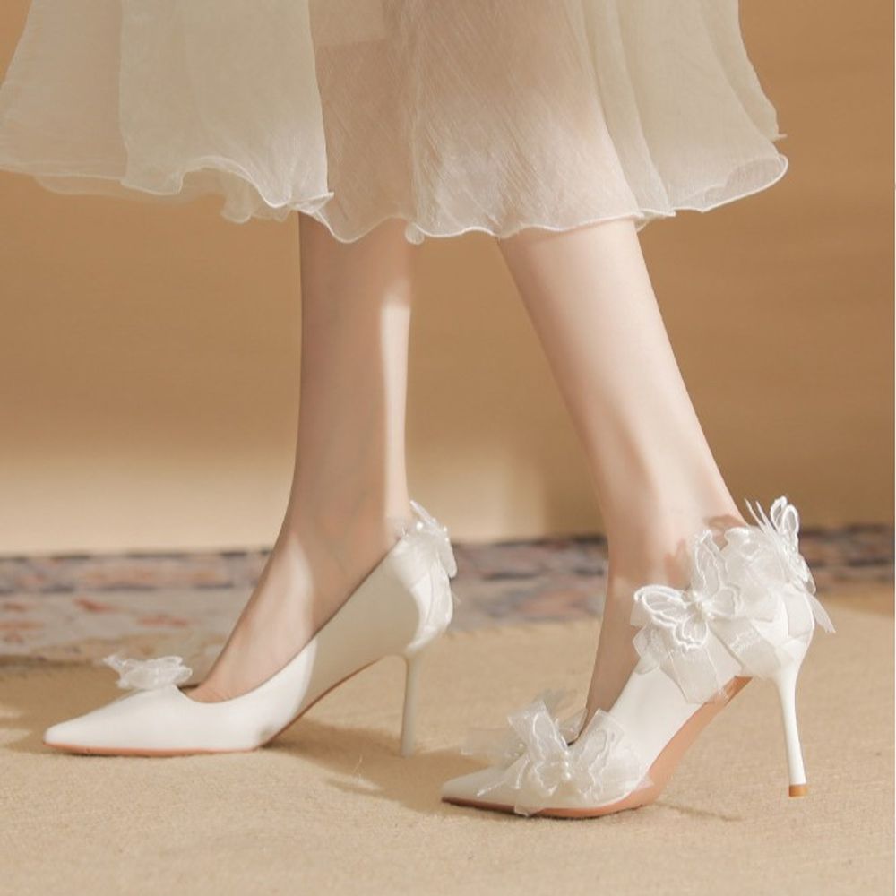 Floral Stiletto Heels