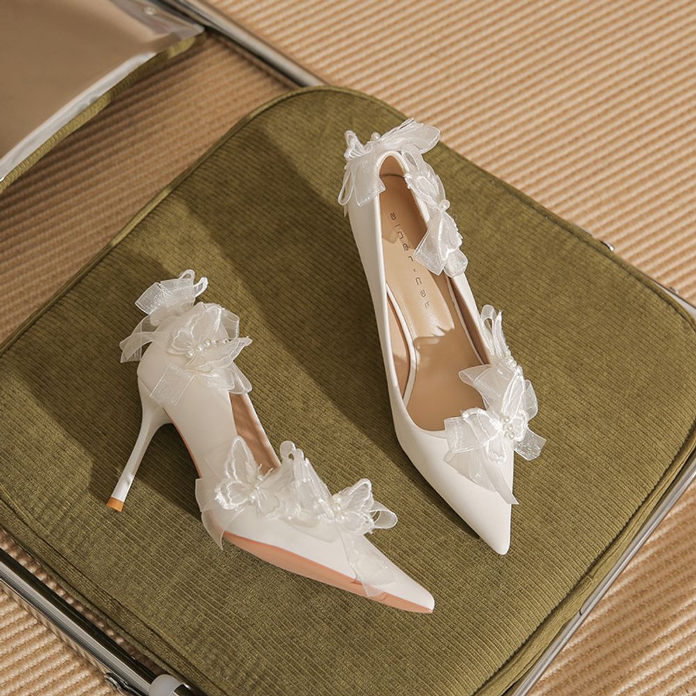 Floral Stiletto Heels