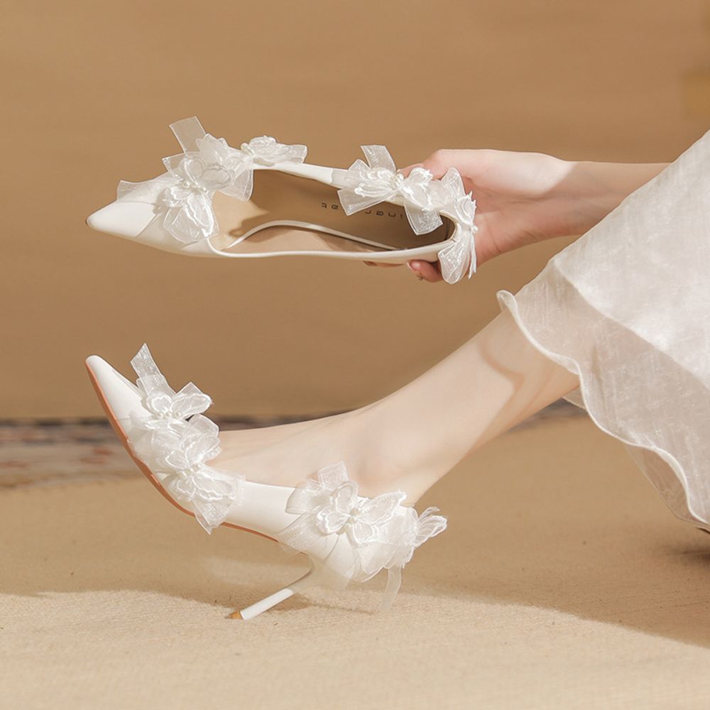 Floral Stiletto Heels