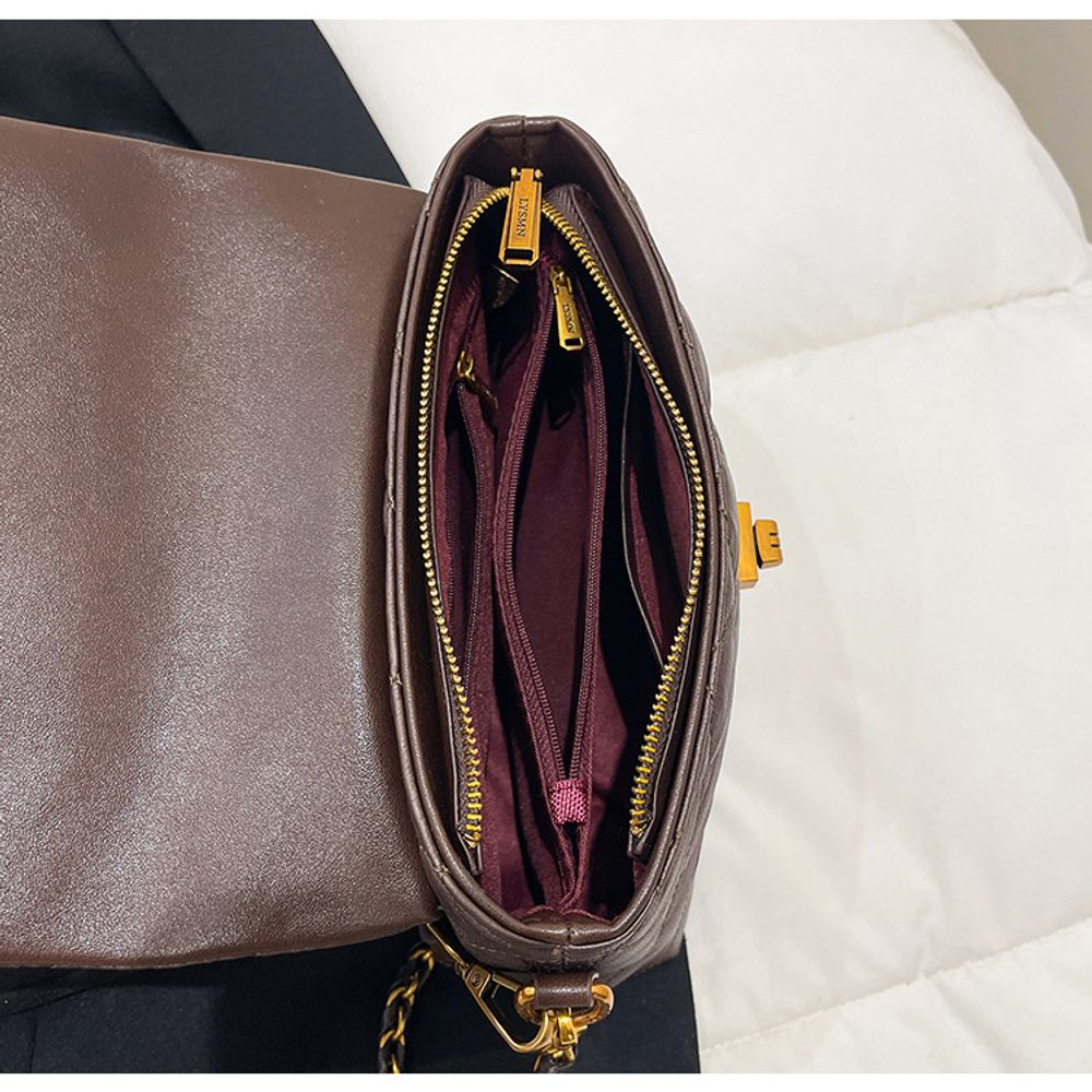 Diamond Shaped Messenger Bag