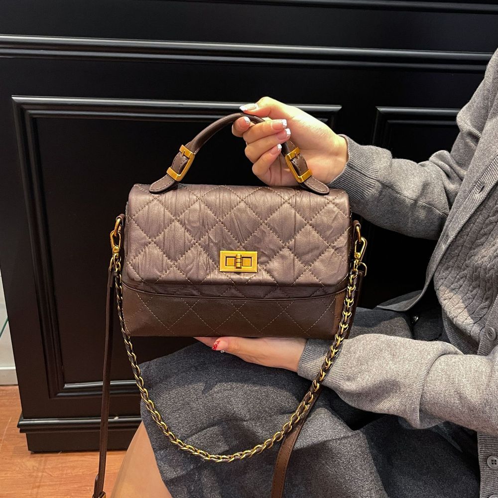 Diamond Shaped Messenger Bag