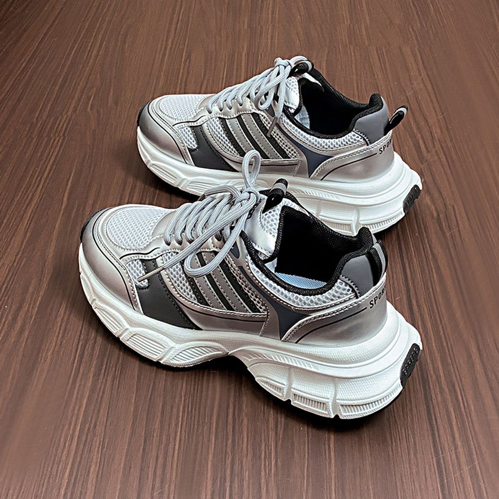 Thick-Soled Casual Sneakers