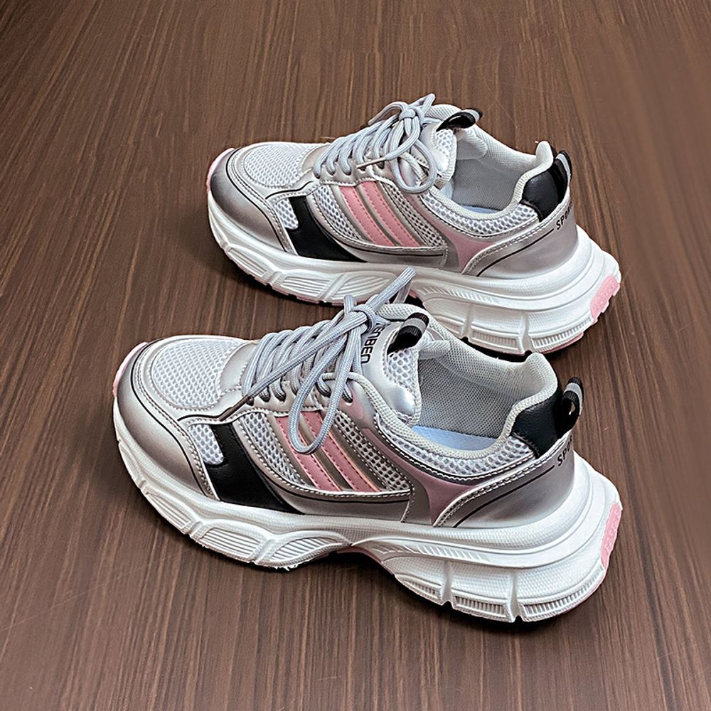 Thick-Soled Casual Sneakers