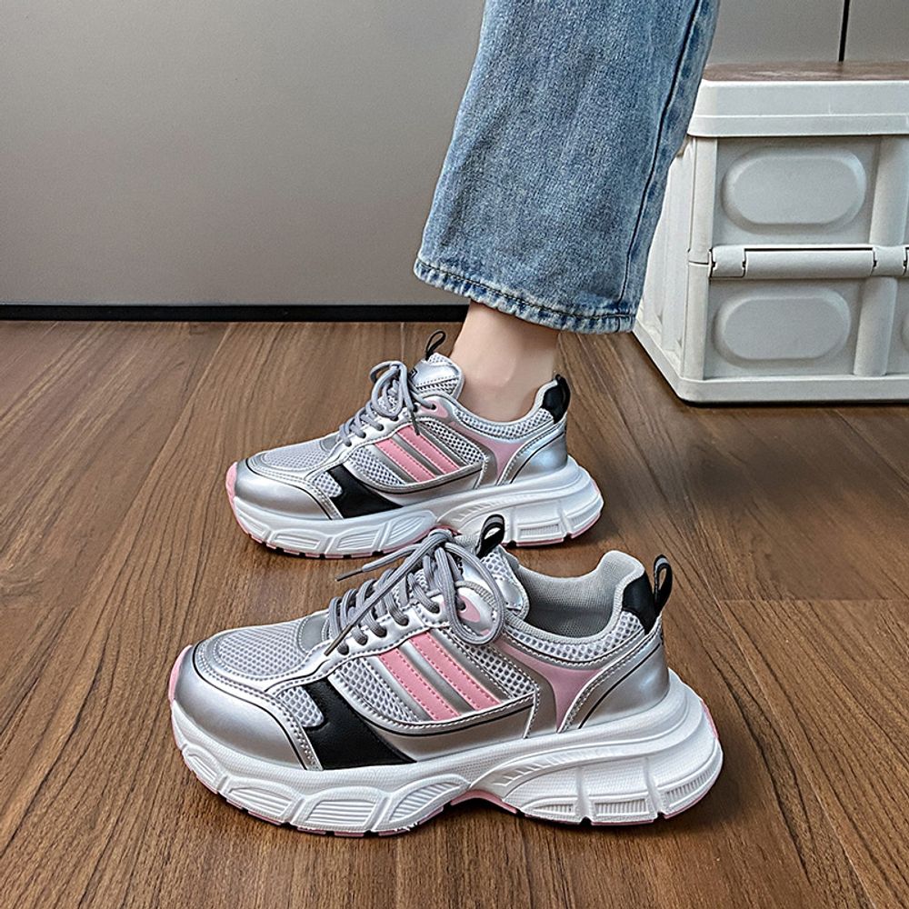 Thick-Soled Casual Sneakers