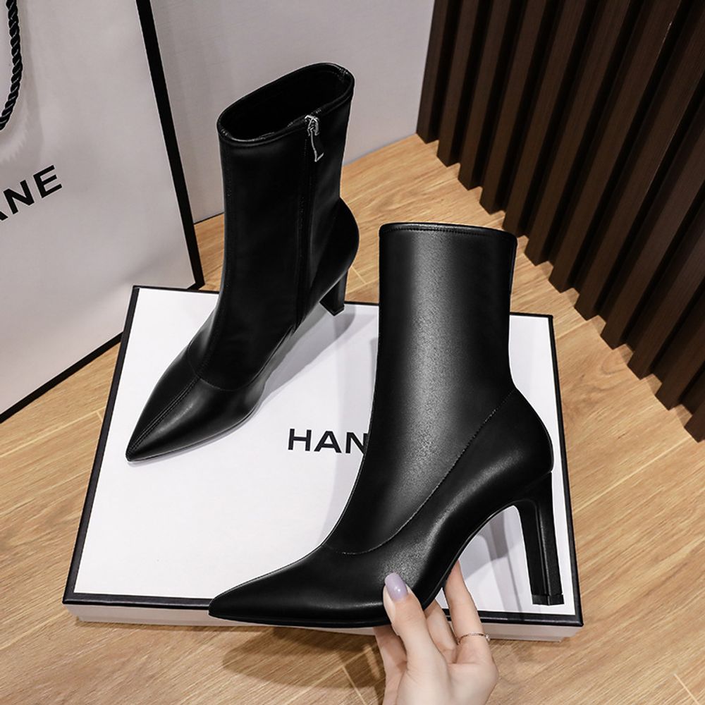 Pointed Ankle Boots