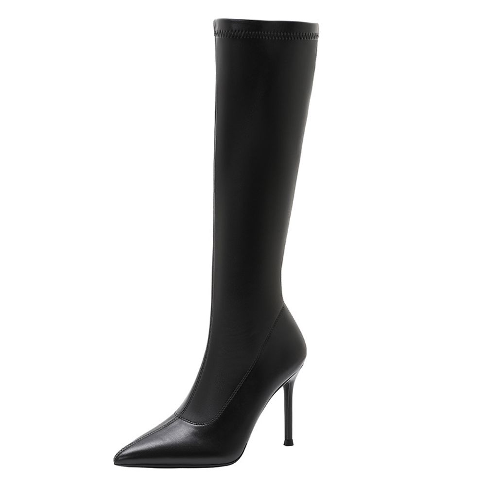 Over the Knee Pointed Heels