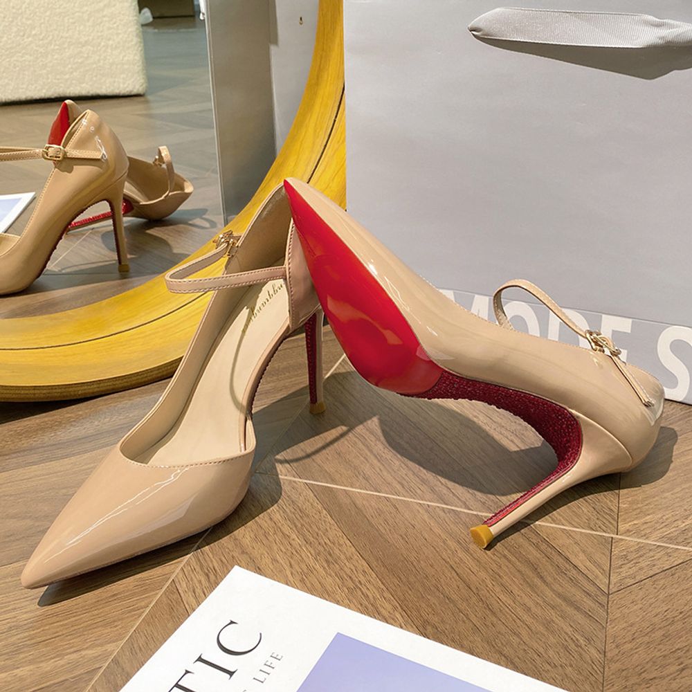 Pointed Toe  Red Sole  Heels