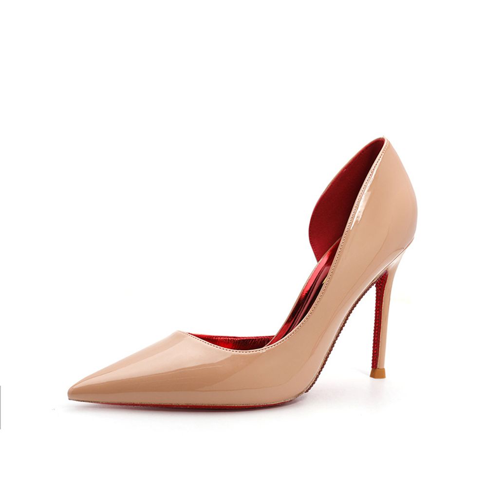 Rhinestone Red Bottom Heels