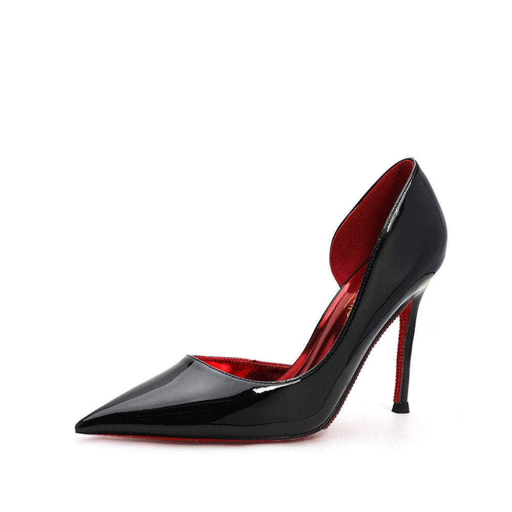 Rhinestone Red Bottom Heels