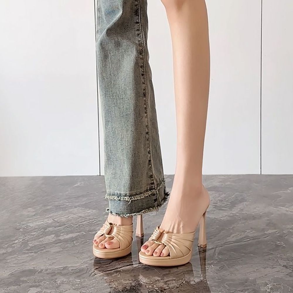Platform High Heeled Sandals
