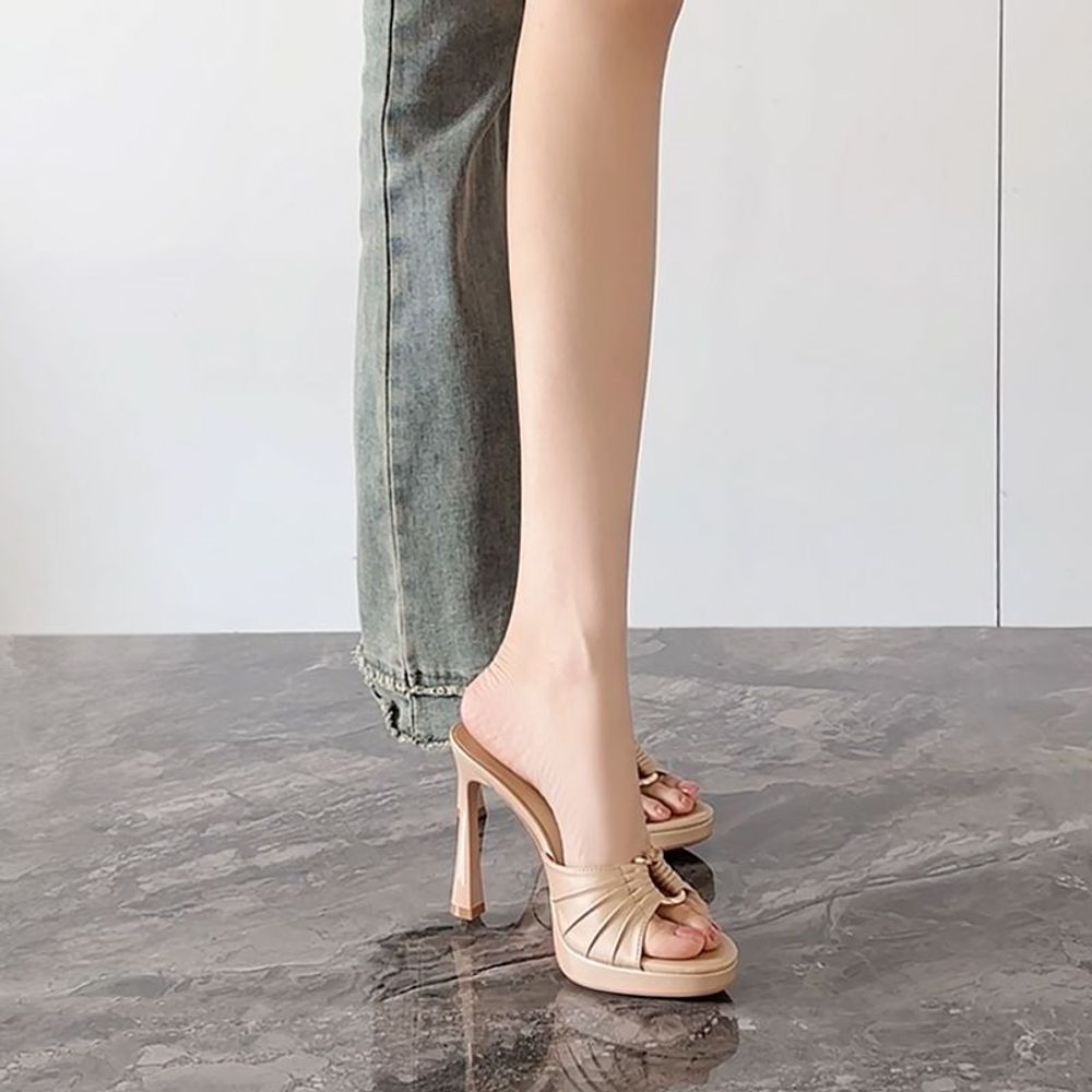 Platform High Heeled Sandals
