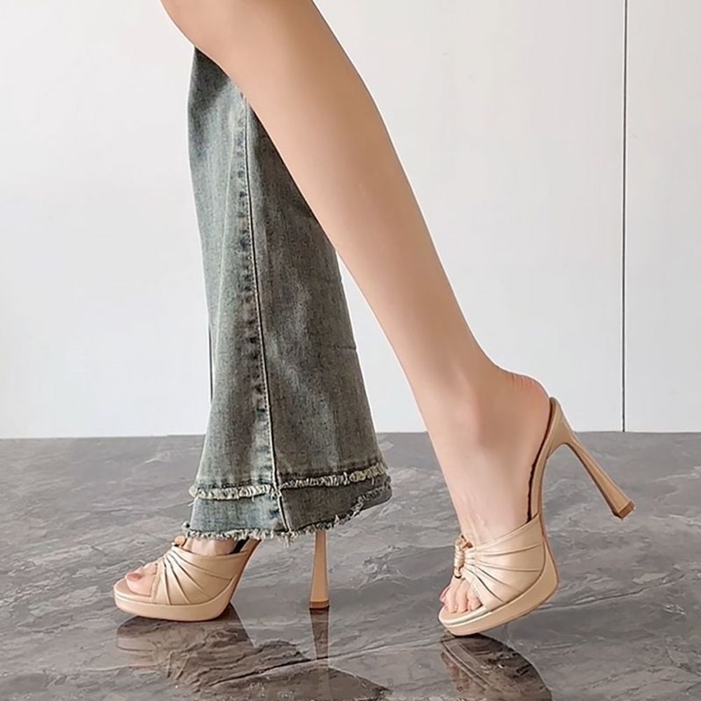 Platform High Heeled Sandals