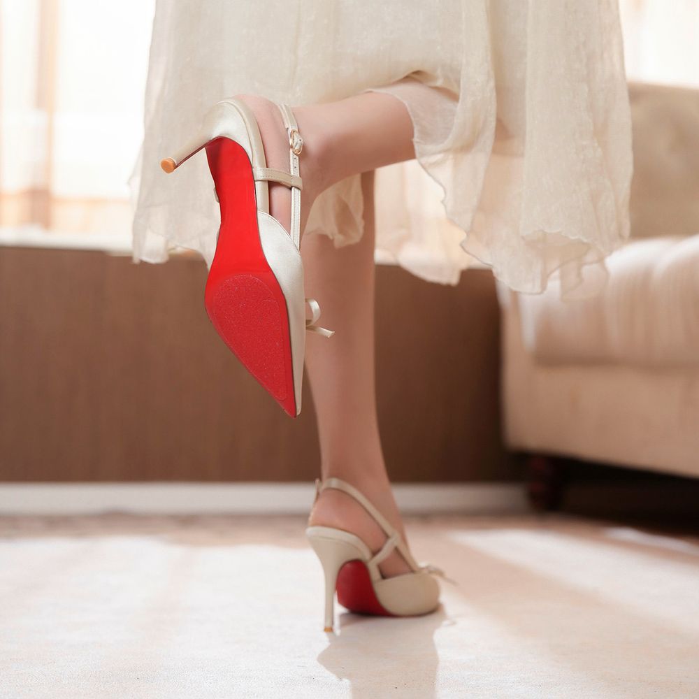 Bow Tie Red Bottom Heels