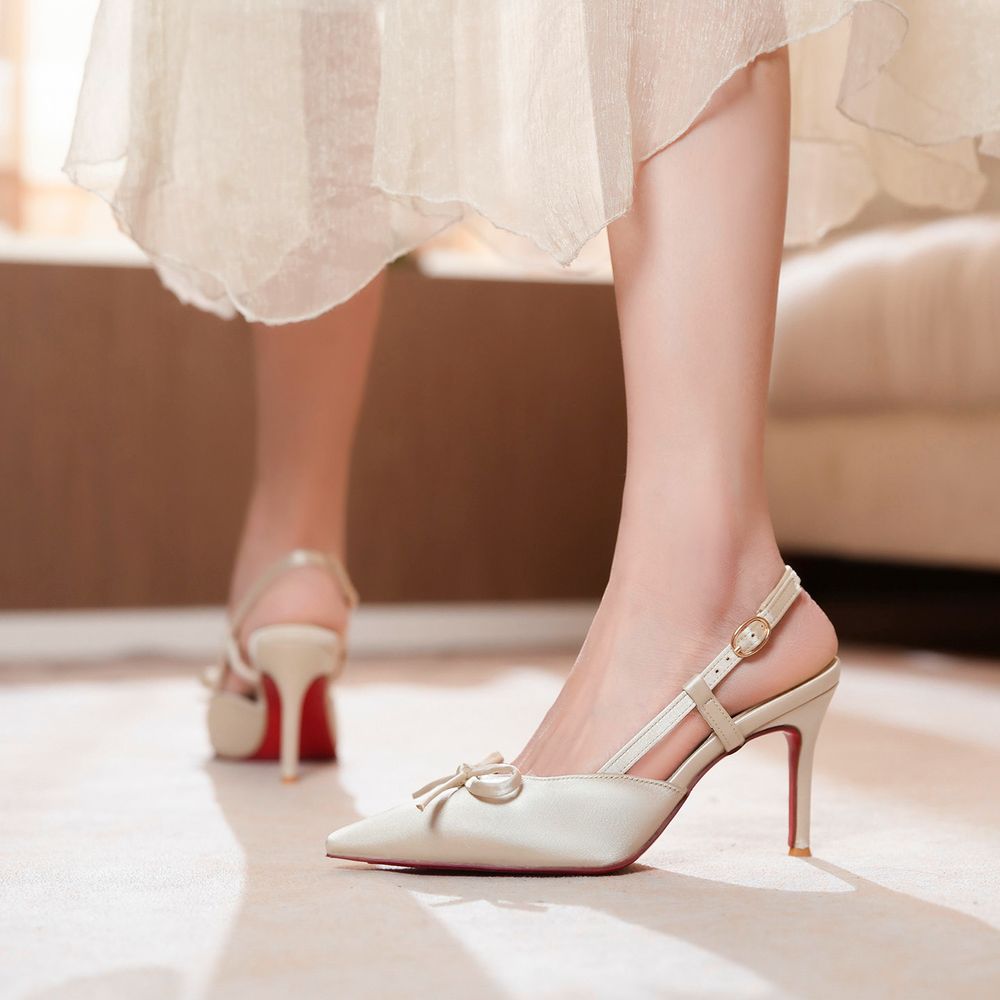 Bow Tie Red Bottom Heels