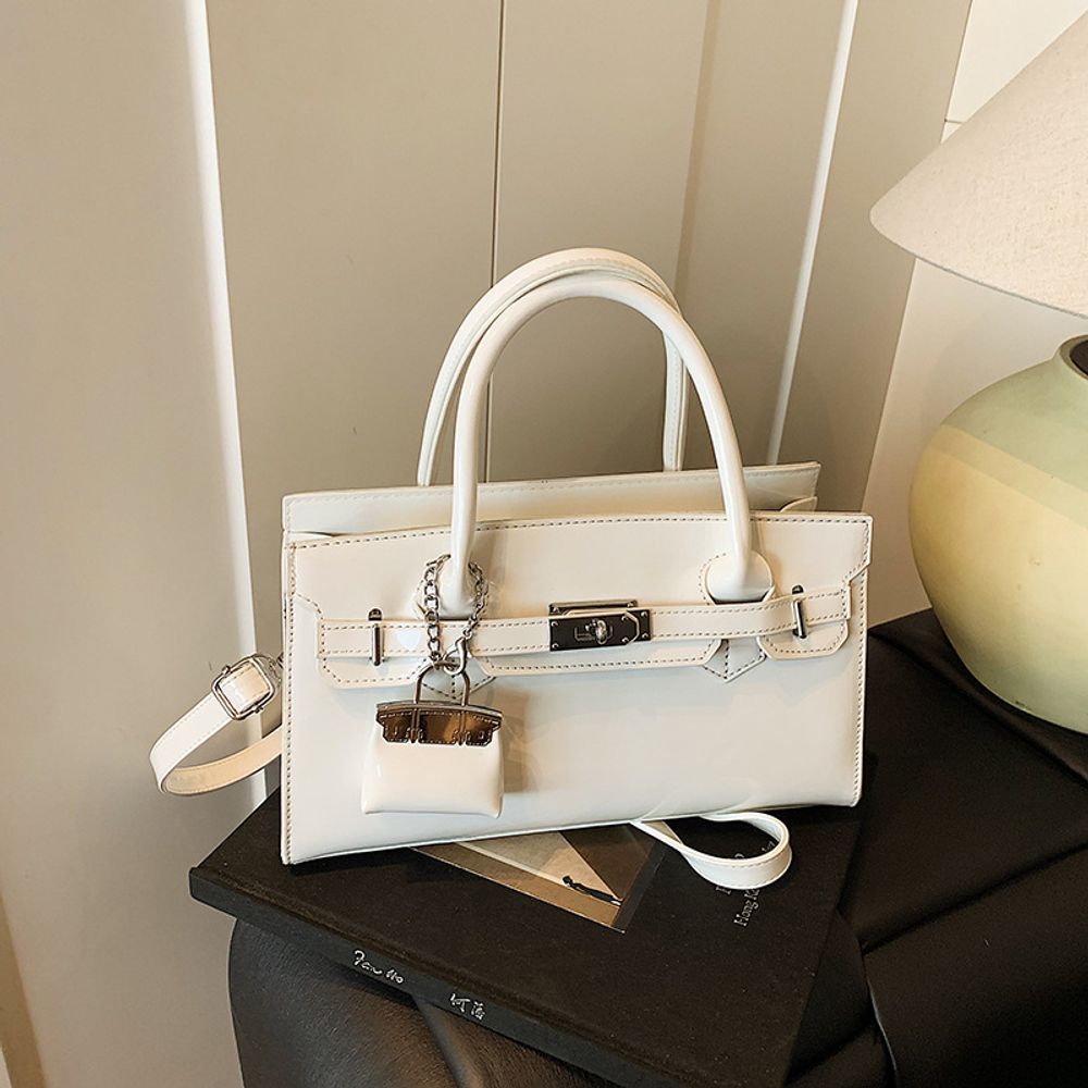 Glossy Shoulder Bag
