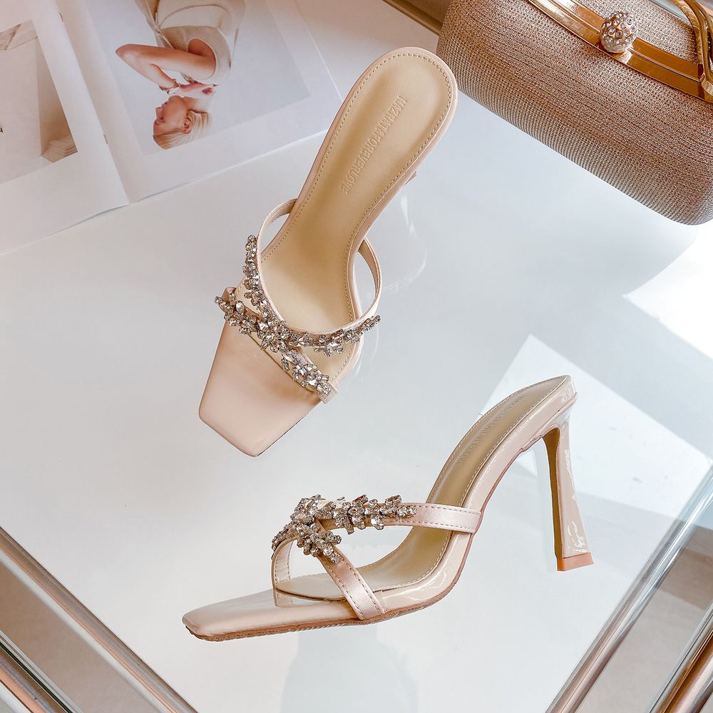 Rhinestone Stiletto Heels