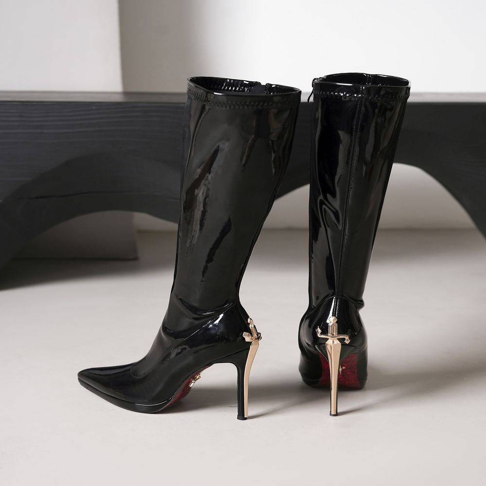 Knee High Dagger Boots