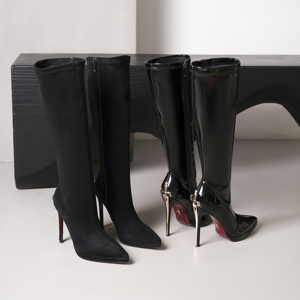 Knee High Dagger Boots