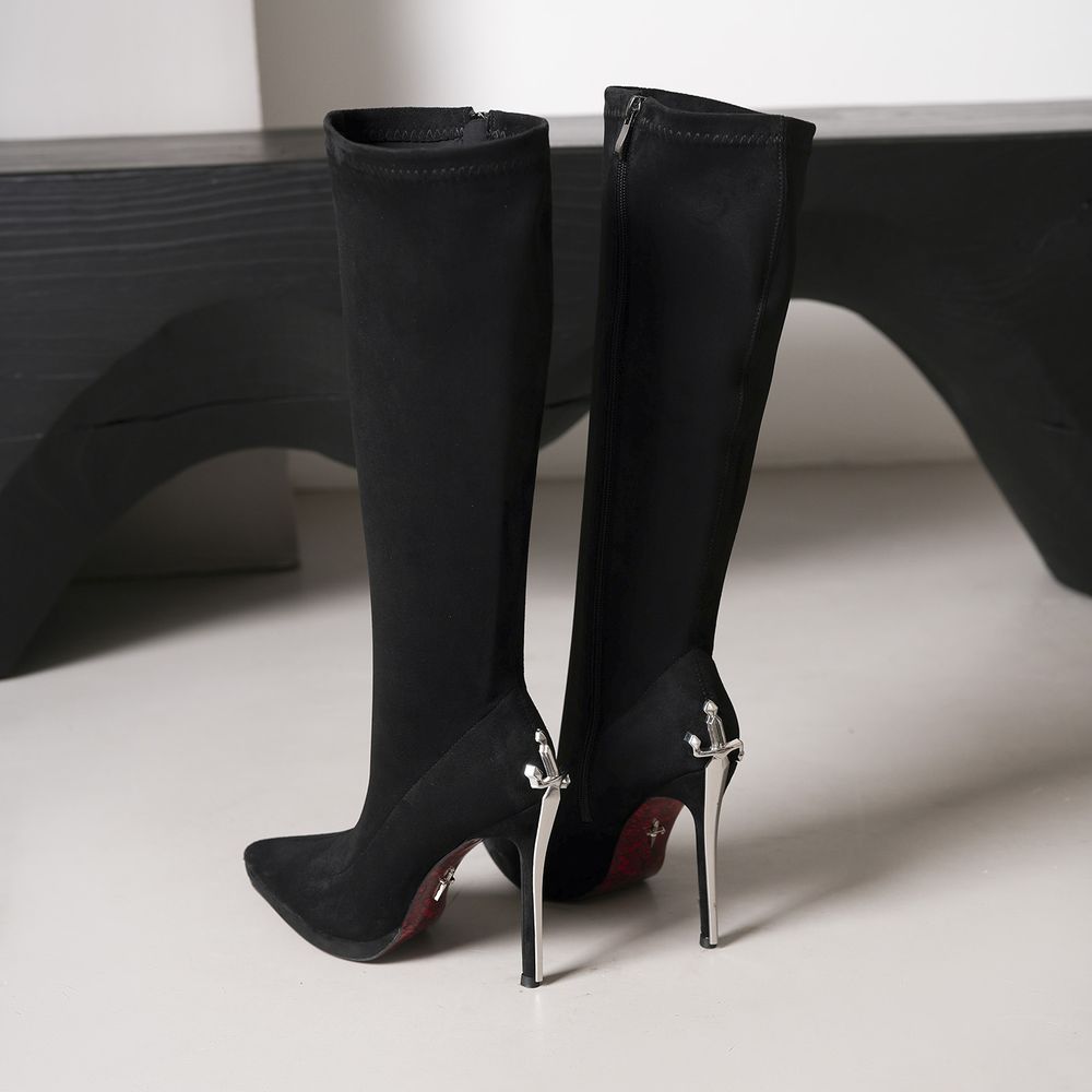 Knee High Dagger Boots