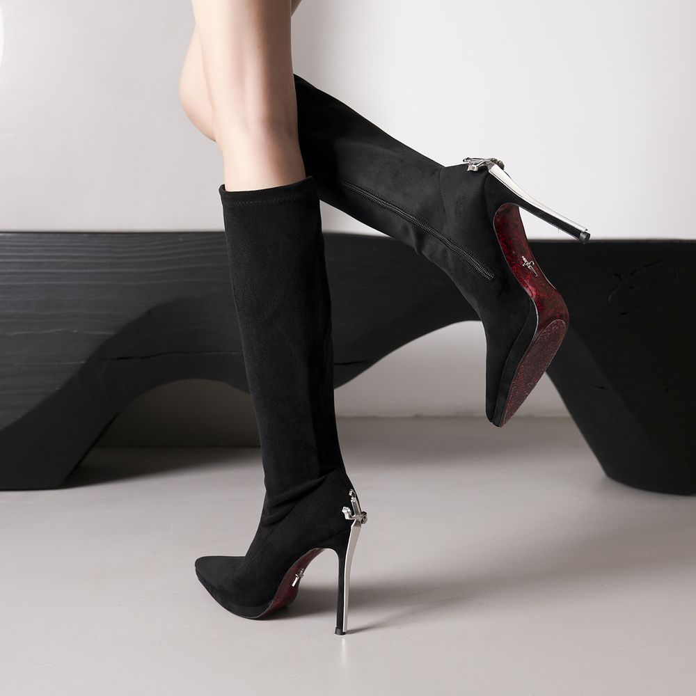 Knee High Dagger Boots