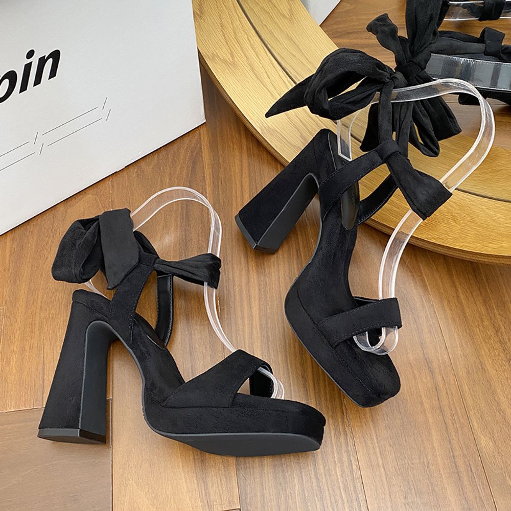 Platform Thick Heeled Sandals