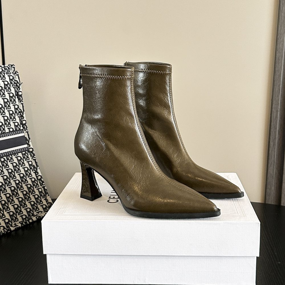 Pointed Ankle Boots